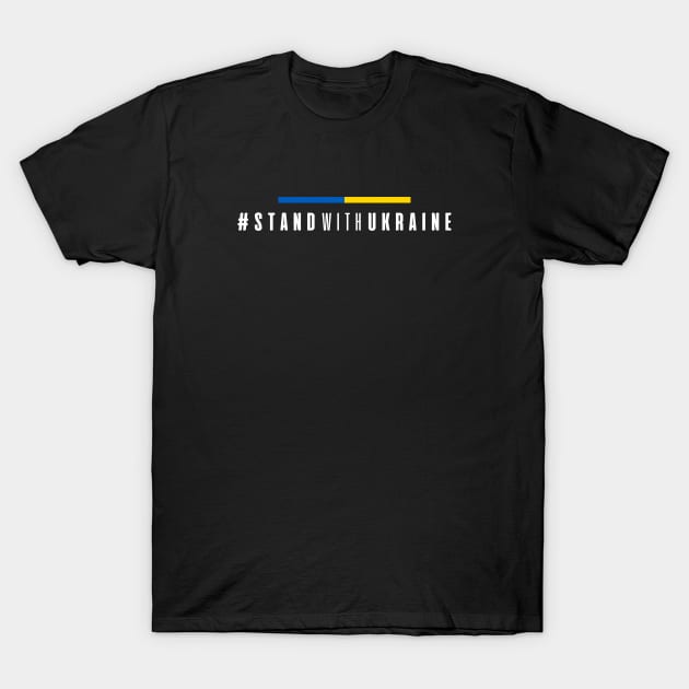 STAND WITH UKRAINE T-Shirt by Myartstor 